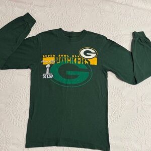 NFL Green Bay Packers Super Bowl XLV Tee - Green and Yellow